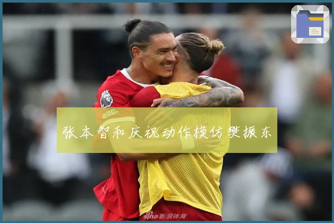 张本智和庆祝动作模仿樊振东